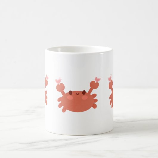 Schattigee krab Koffie mok (Center)