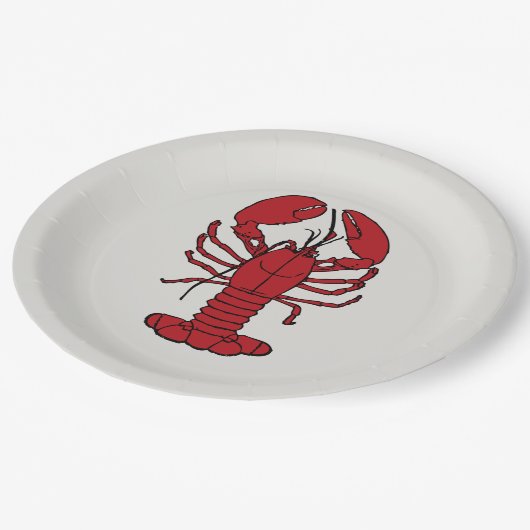 Schattigee Kreeft Nautisch strandpapier bord (Gekanteld)