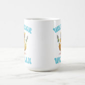 Schattigee krijger vrouw viking chicken koffiemok (Center)