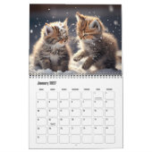 Schattigee Kunst Magische Kattenwereld Kalender (Jan 2027)