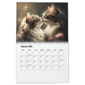 Schattigee Kunst Magische Kattenwereld Kalender (Feb 2026)