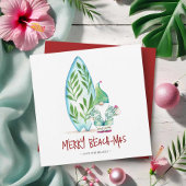 Schattigee kust kerst Kaarten Notitiekaartje