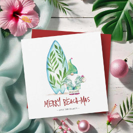 Schattigee kust kerst Kaarten Notitiekaartje