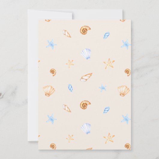 Schattigee kustboten en Zeeen Bedankkaart (Achterkant)