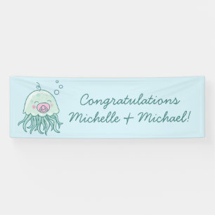 Schattigee kwal Baby shower Kawaii Pink Girl Spandoek