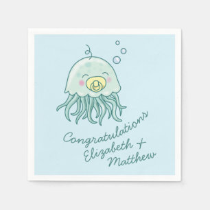 Schattigee kwal Baby shower Kawaii Servet