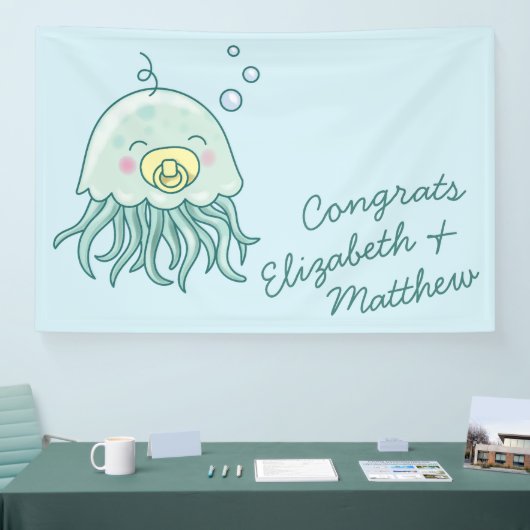 Schattigee kwal Baby shower Kawaii Spandoek (Beurs)