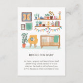 Schattigee Kwekerij Illustratie CUSTOM Boeken voor Informatiekaartje (Voorkant)