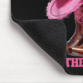 Schattigee laarzen op de grond Linedance Western C Muismat (Hoek)