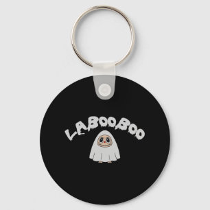 Schattigee Laboo Boo Ghost Halloween voor volwasse Sleutelhanger
