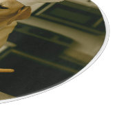 Schattigee Laborador gepersonaliseerde glassnijpla Snijplank (Hoek)