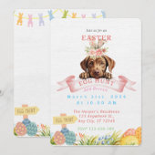  Schattigee Labrador Pasen Kaart (Voorkant / Achterkant)