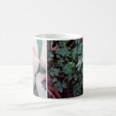 Schattigee labrador retriever mix vermoeide hond g koffiemok (Center)