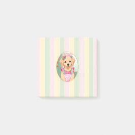 Schattigee Labrador Retriever Pastel Lines Cottage Post-it® Notes