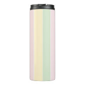 Schattigee Labrador Retriever Pastel Lines Cottage Thermosbeker (Achterkant)