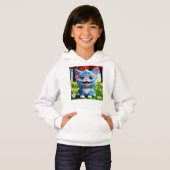 Schattigee Lachende Blauwe Kitten-55665 (Voorkant volledig)