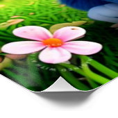 Schattigee Lachende Blauwe Kitten-556655 Perfect Poster (Hoek)
