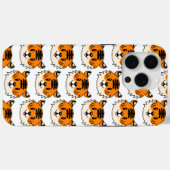 Schattigee Lachende Cartoon Tijger Case-Mate iPhone Case (Achterkant (horizontaal))