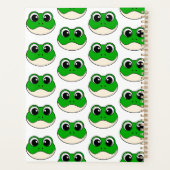 Schattigee lachende kikker planner (Achterkant)