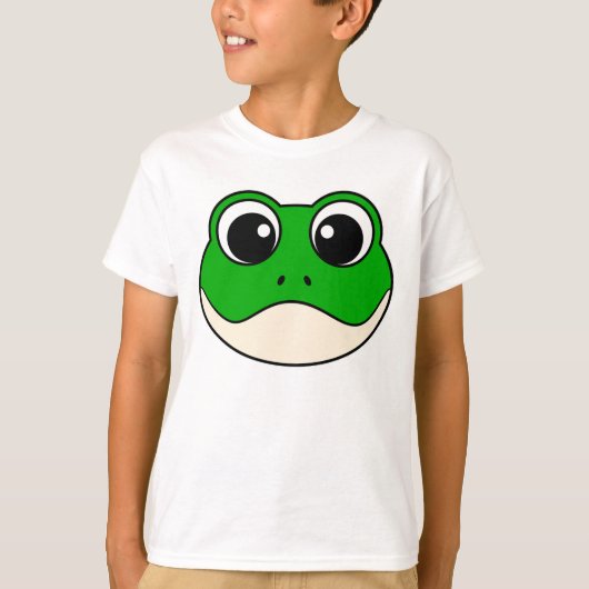 Schattigee lachende kikker t-shirt (Voorkant)