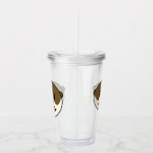 Schattigee lachende otter acryl drinkbeker (Rechts)