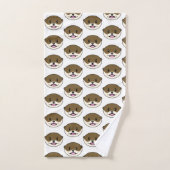 Schattigee lachende otter bad handdoek (Handdoek)