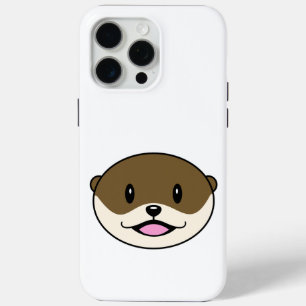 Schattigee lachende otter iPhone 15 pro max hoesje