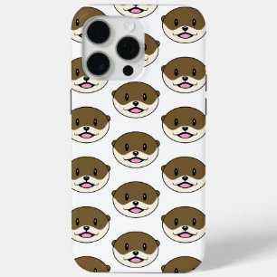 Schattigee lachende otter iPhone 15 pro max hoesje