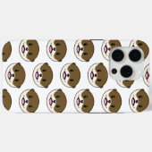 Schattigee lachende otter Case-Mate iPhone case (Achterkant (horizontaal))