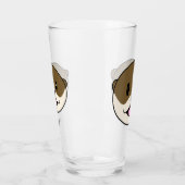 Schattigee lachende otter glas (Links)