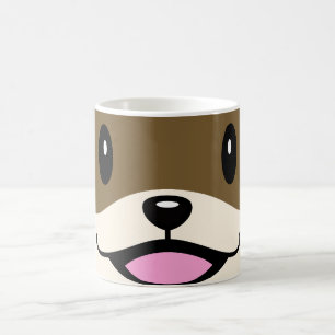 Schattigee lachende otter koffiemok