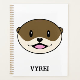 Schattigee lachende otter planner