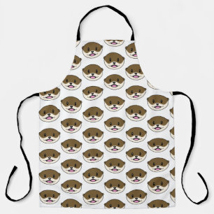 Schattigee lachende otter schort