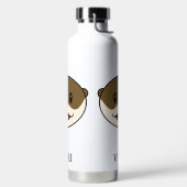 Schattigee lachende otter waterfles (Links)