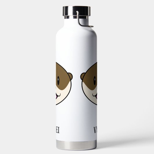 Schattigee lachende otter waterfles (Links)