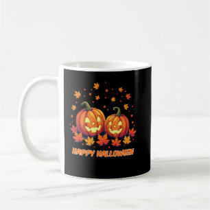 Schattigee Lachende Pompoen Herfst Halloween T-shi Koffiemok