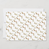 Schattigee lachende pompoen land dank u kaart (Achterkant)