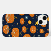 Schattigee lachende pompoenen voor Halloween Case-Mate iPhone Case (Achterkant (horizontaal))