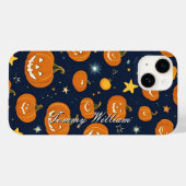 Schattigee lachende pompoenen voor Halloween Case-Mate iPhone Case (Achterkant (horizontaal))