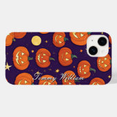 Schattigee lachende pompoenen voor Halloween Case-Mate iPhone Case (Achterkant (horizontaal))