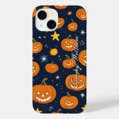 Schattigee lachende pompoenen voor Halloween Case-Mate iPhone Case (Achterkant)