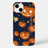 Schattigee lachende pompoenen voor Halloween Case-Mate iPhone Case (Achterkant)