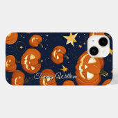 Schattigee lachende pompoenen voor Halloween Case-Mate iPhone Case (Achterkant (horizontaal))