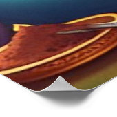 Schattigee Lachende Radha Rani met Vriend Notitieb Poster (Hoek)