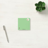 Schattigee Ladybug Flower gradient Gepersonaliseer Post-it® Notes (Kantoor)