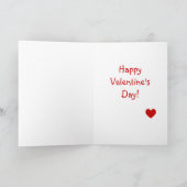 Schattigee Ladybug Paar tekening Feestdagen Kaart (Binnen)