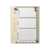 Schattigee LadyBugs Kinder Dagelijkse Planner Noti Notitieblok (Linkerzijde)