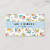 Schattigee lama's, Kinder Play Center, Activity Ce Visitekaartje (Voorkant)