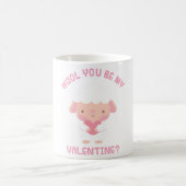 Schattigee lamswol, je bent mijn Valentijn Koffiemok (Center)