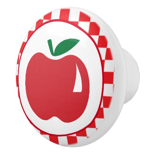 Schattigee Land appel check Keramische Knop (Rechts)